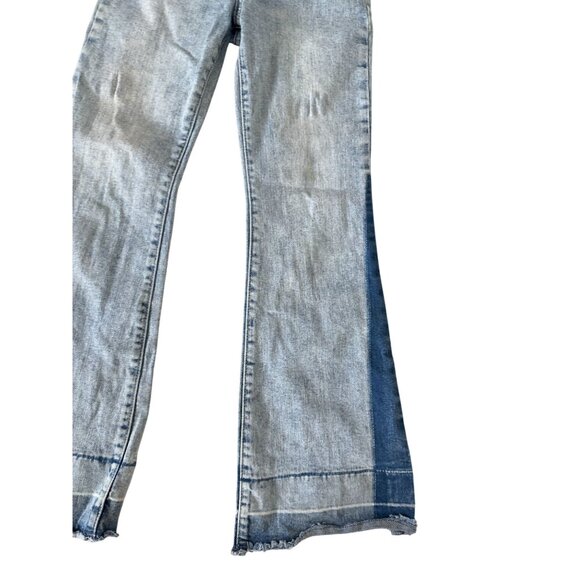 GAP Kids Girls 70's Flare Light Wash Jeans Size 8 - Picture 8 of 9